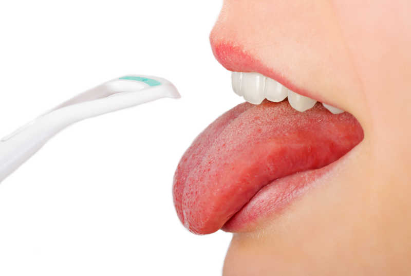 舌头洗护卫生