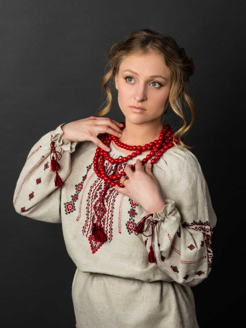 美丽的乌克兰少女
