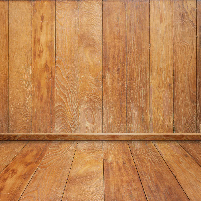 棕色木质地板背景