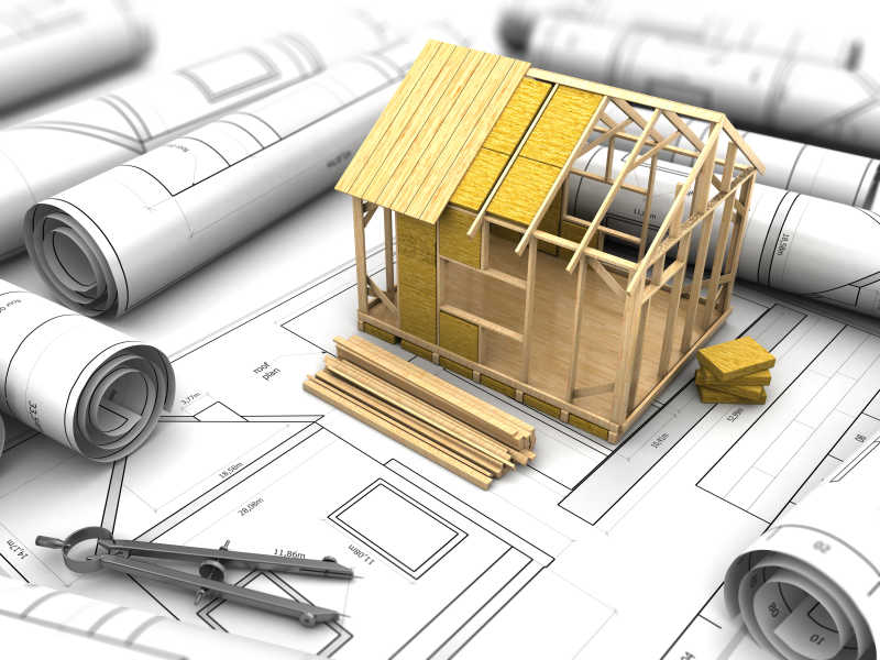 木制住宅设计项目三维模型