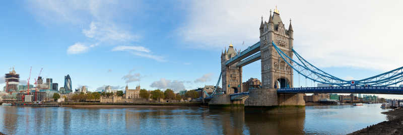 伦敦塔桥全景图