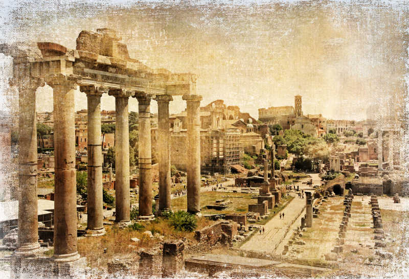 罗马的复古建筑