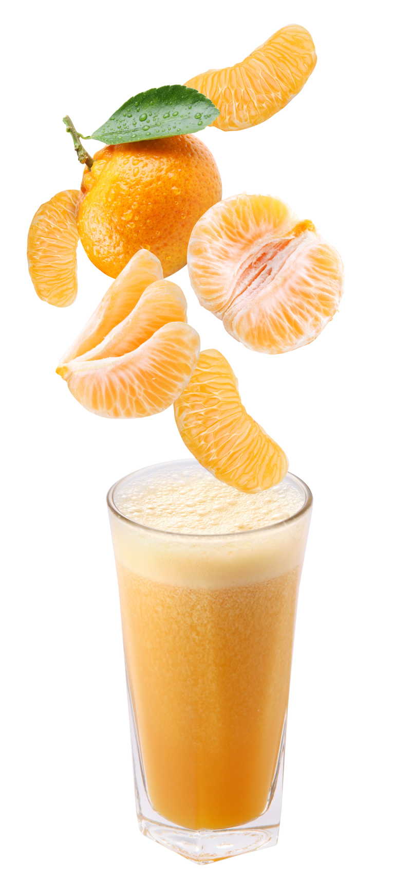新鲜的柑橘汁