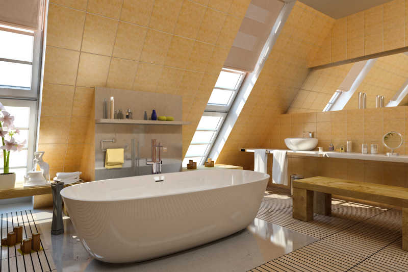 豪华高档的浴室设计
