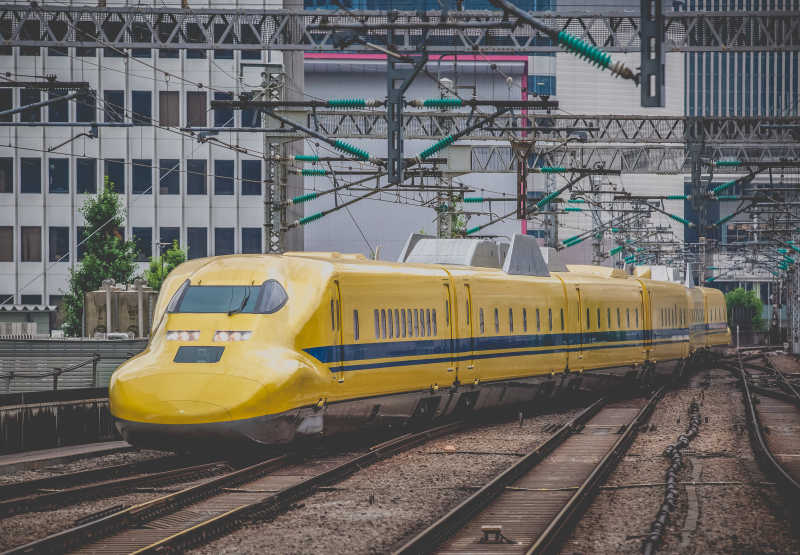 日本新干线高速列车上使用的高速测试列车