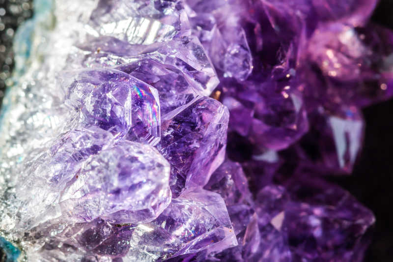 美丽的紫水晶