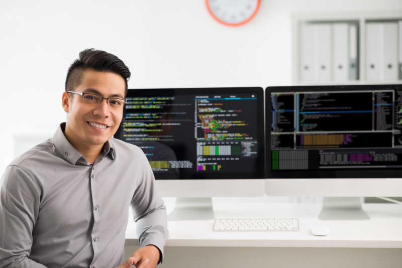 越南软件工程师肖像