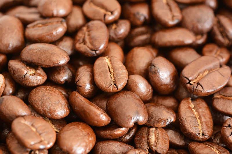 诱人的咖啡豆