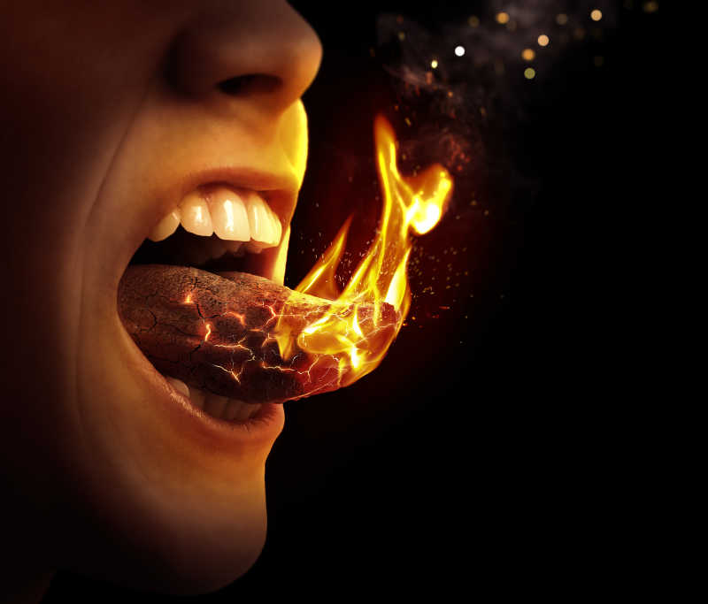 燃烧的舌头