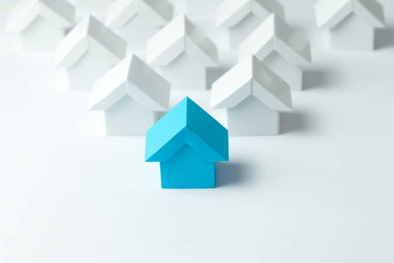 房地产行业中的房屋模型