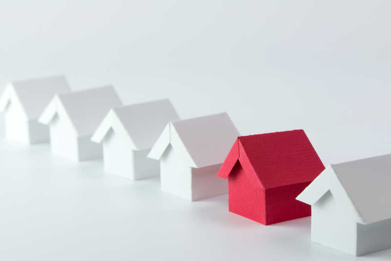房地产行业白房子模型中的红房子