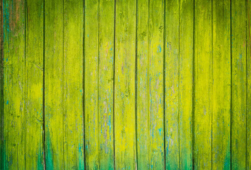绿色旧木板纹理背景