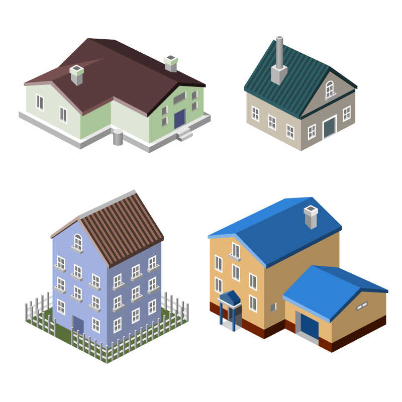 住宅建筑房屋模型