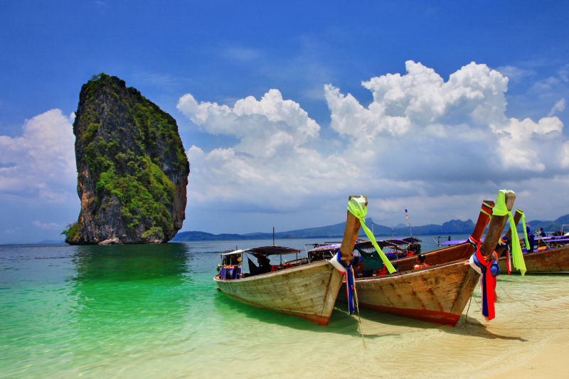 泰国Poda岛海滩美景