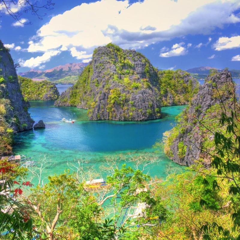 菲律宾科龙岛美景