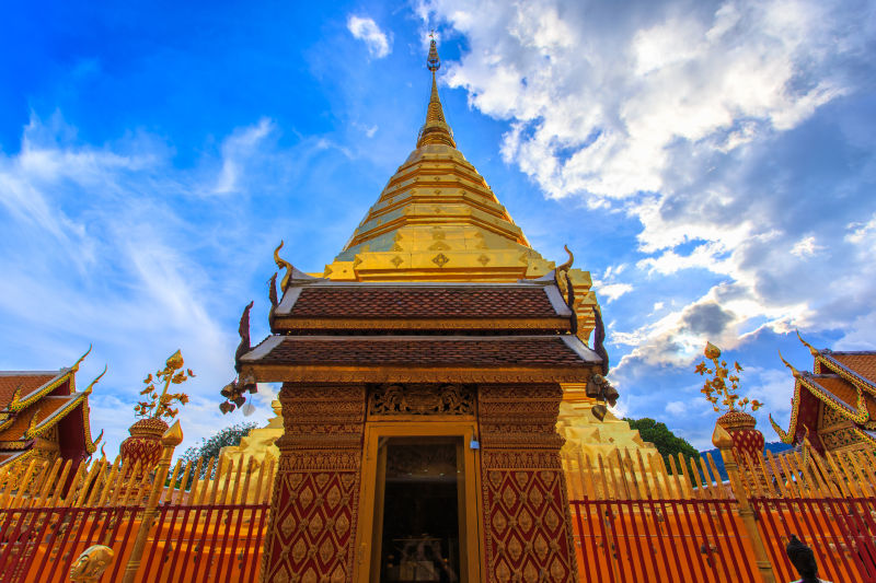 泰国清迈寺庙旅游景点