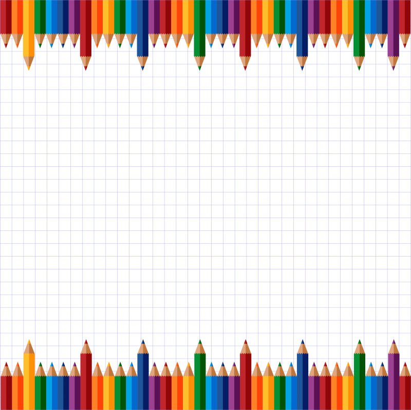 矢量的彩色铅笔背景设计
