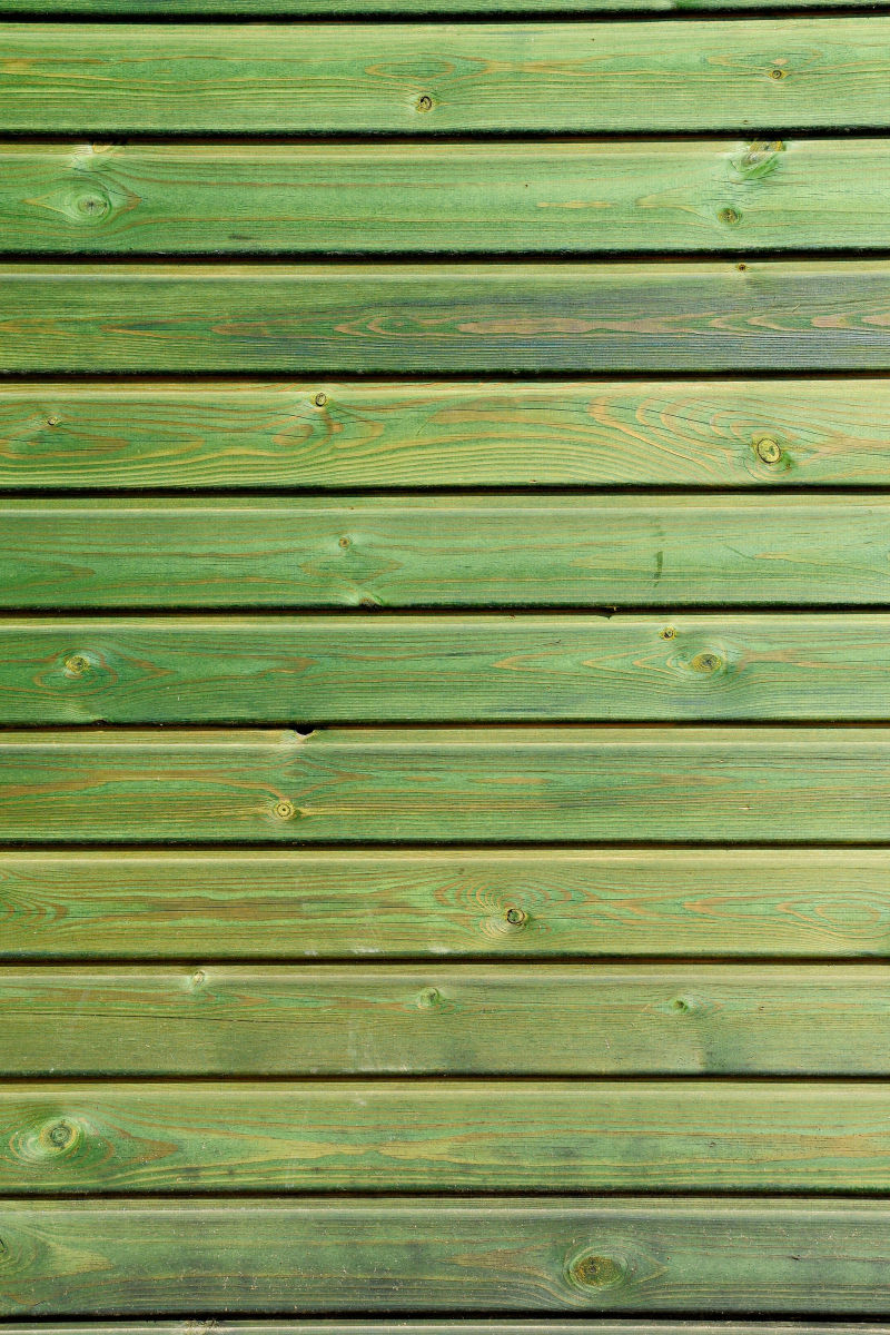 绿色木质板