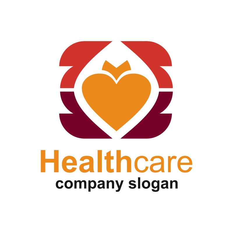 矢量的医疗健康logo设计