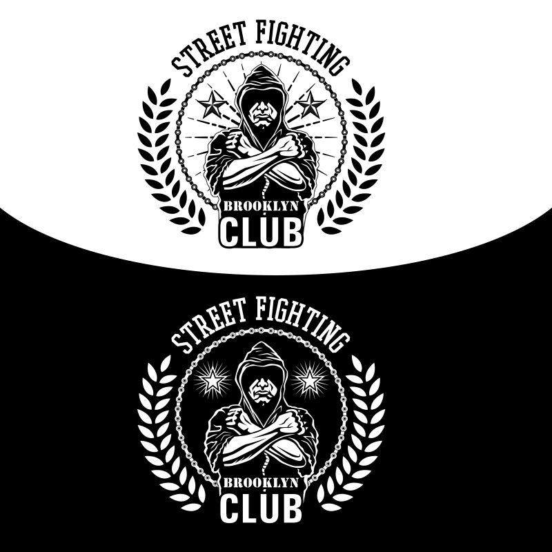 矢量的街头战斗俱乐部会徽