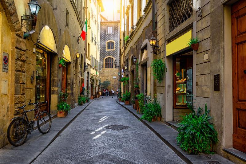 精致清新的佛罗伦萨小巷