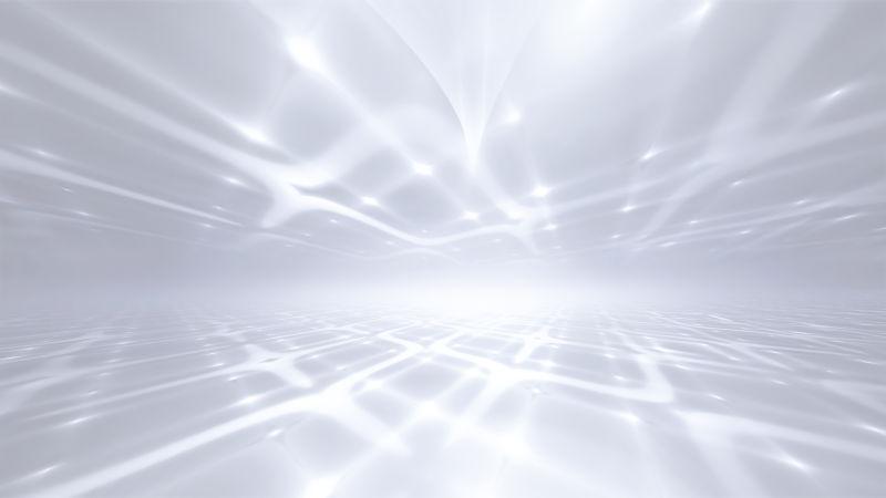 白色抽象未来技术背景与分形视界图片素材 白地平背景背景图案素材 Jpg图片格式 Mac天空素材下载