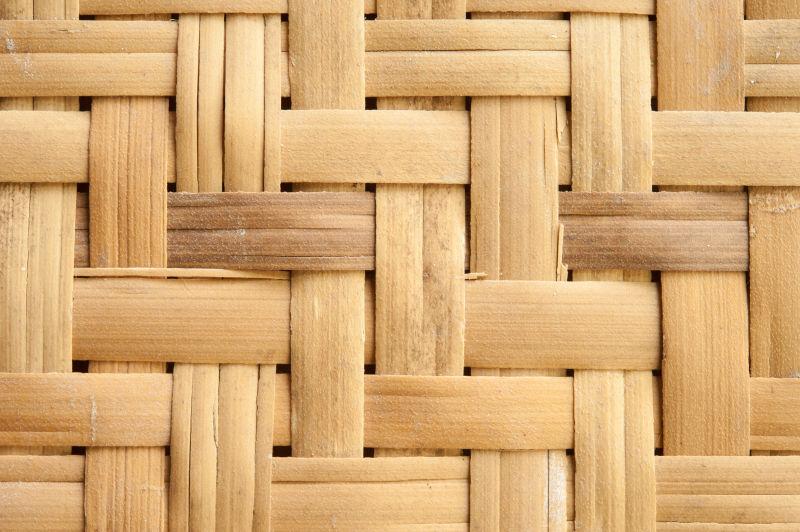 织造竹木图案
