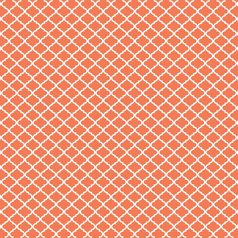 橙色四方形纹理背景