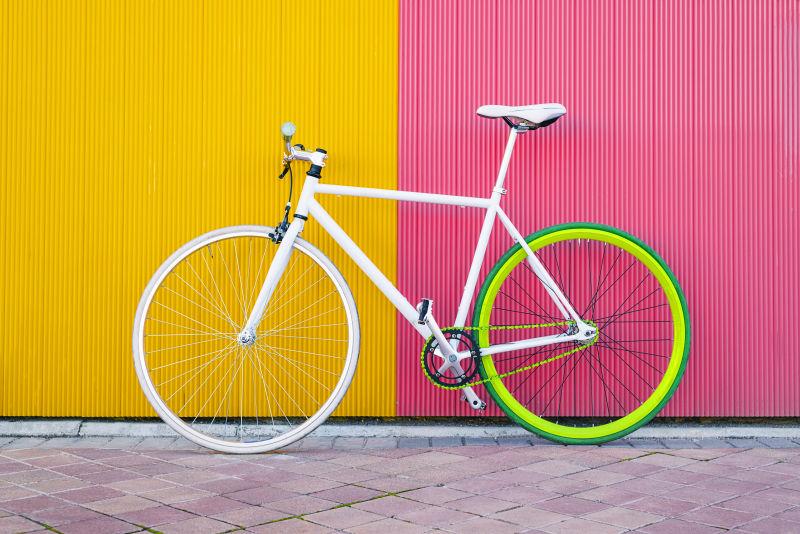 城市环境中的自行车