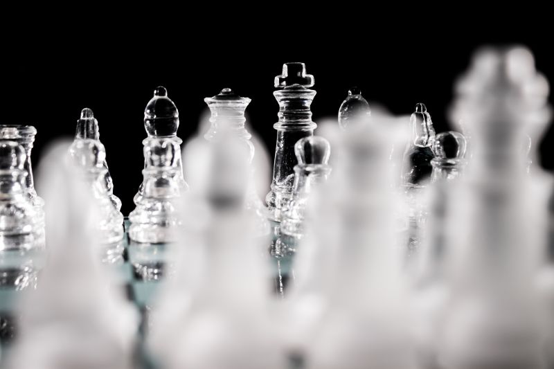 玻璃材质国际象棋