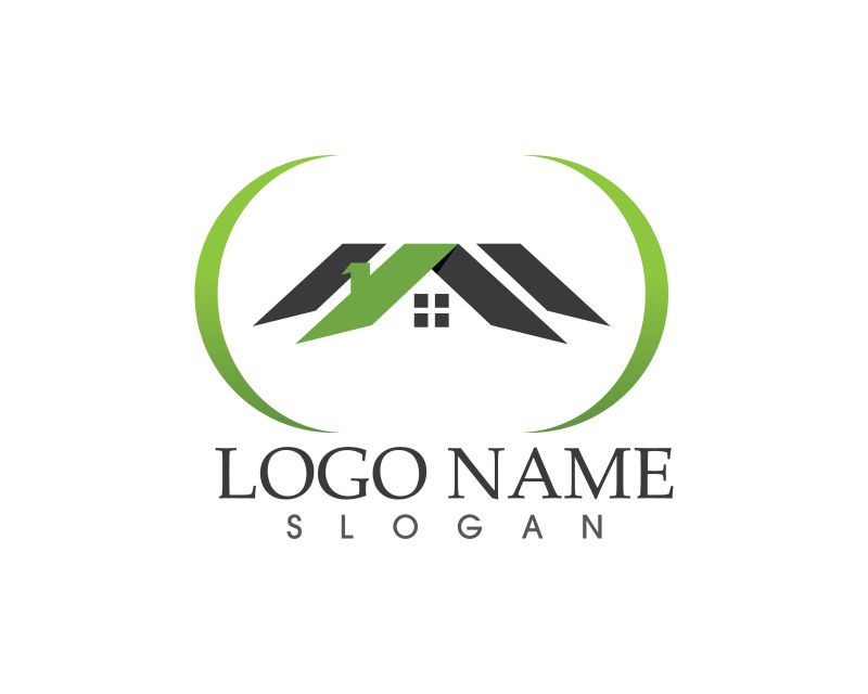 矢量的房地产公司logo设计
