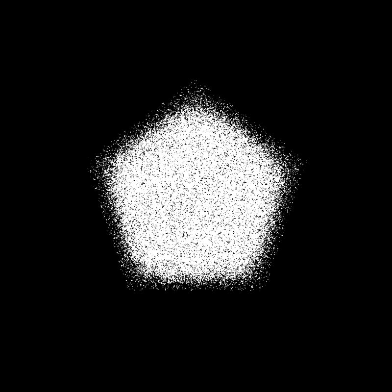 创意矢量白色抽象五边形颗粒背景