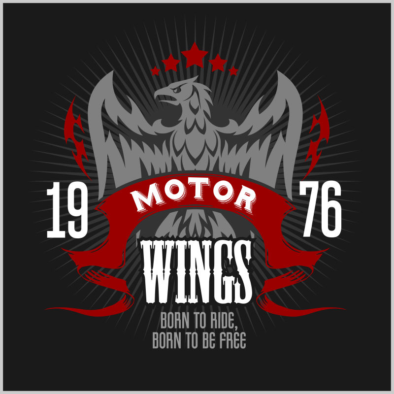 美国摩托车俱乐部老鹰徽章