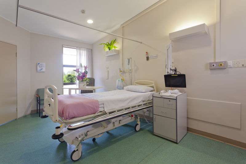 医院病房的病床和通用设备