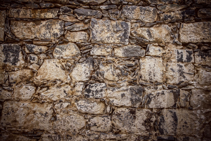 古老的旧砖墙壁