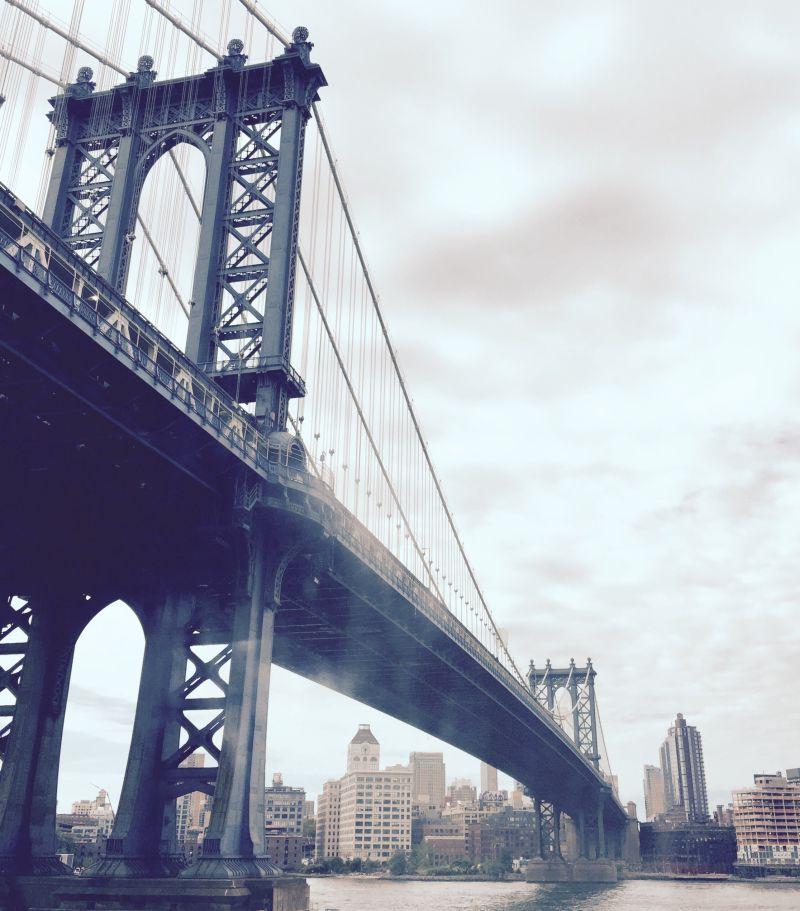 美丽的曼哈顿大桥