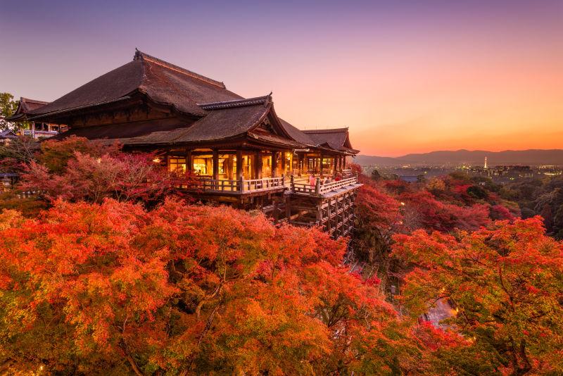 日本清水寺建筑