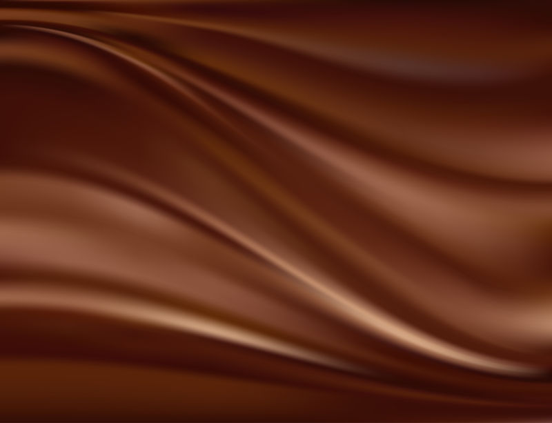创意矢量丝滑的巧克力背景