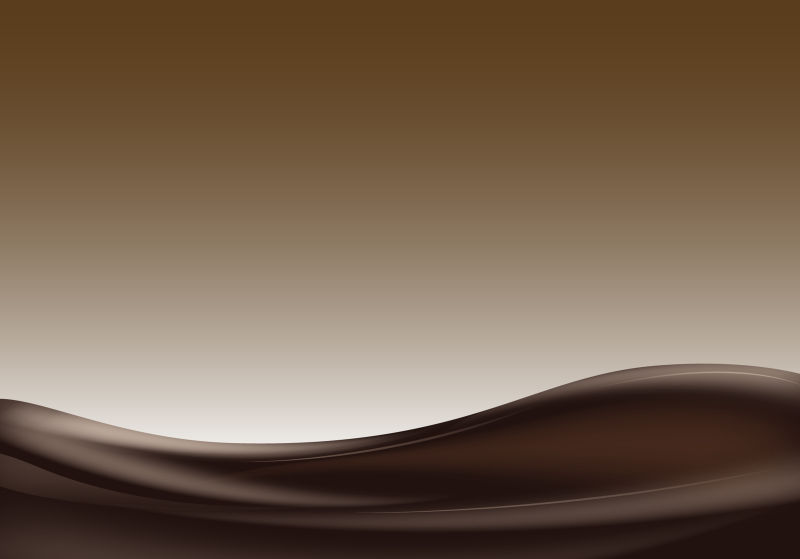 抽象黑巧克力插图
