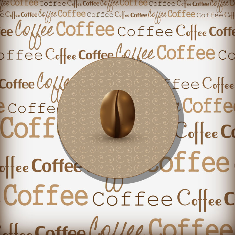 矢量咖啡创意设计插图