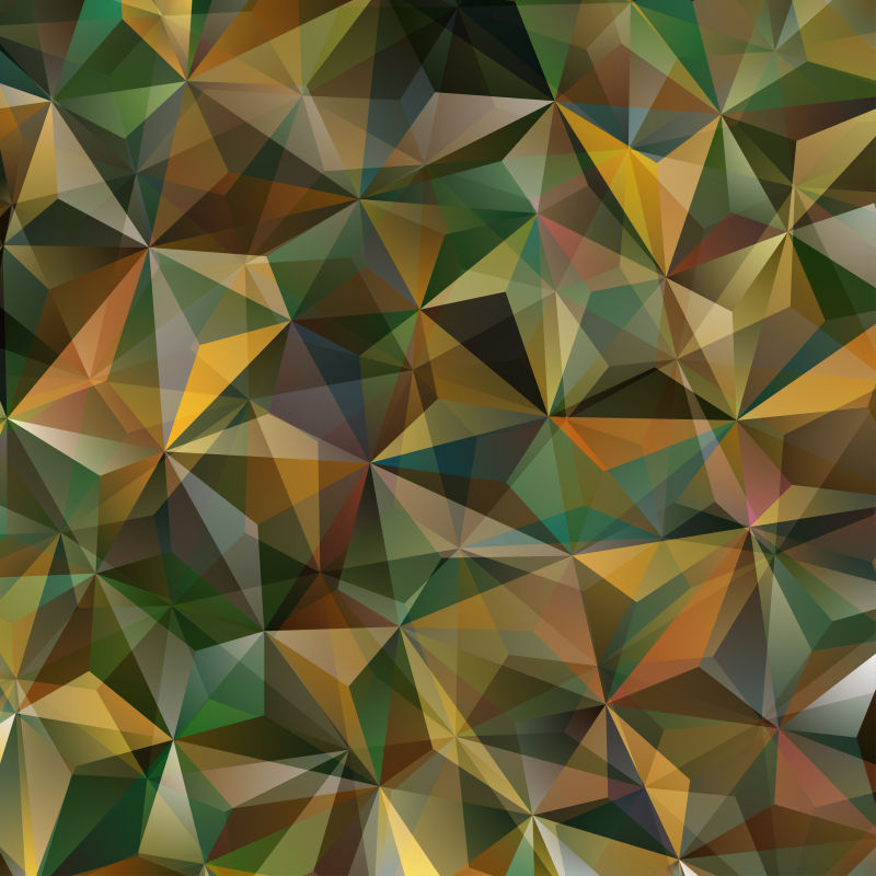 抽象彩色多边形几何元素矢量背景