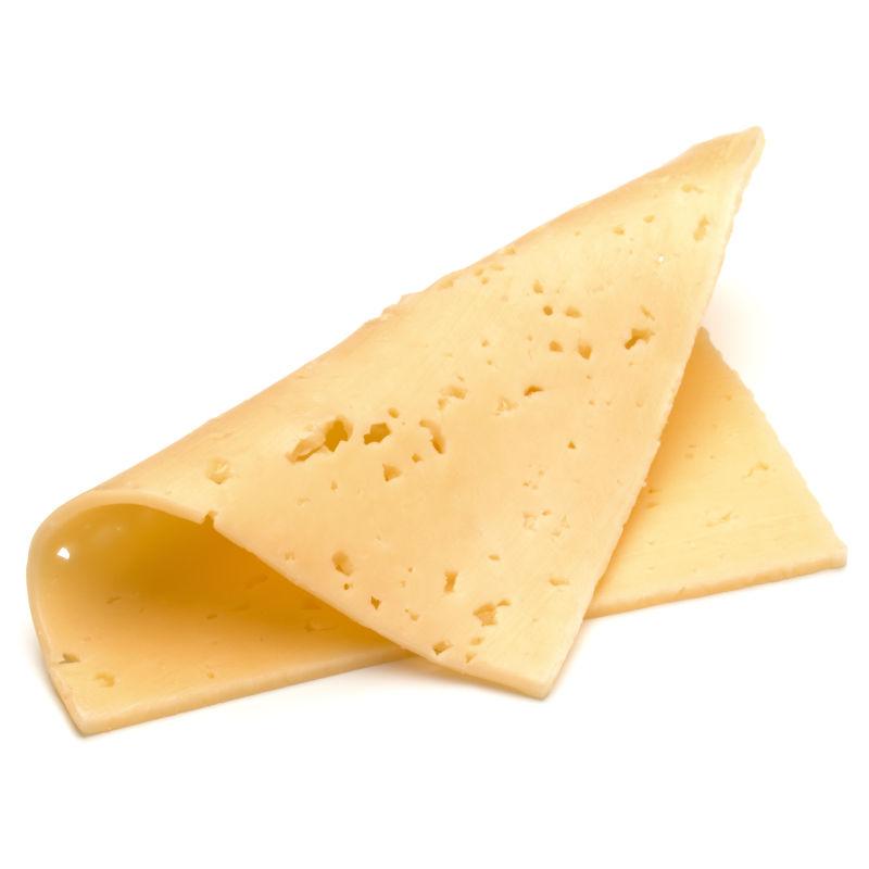 一个奶酪切片
