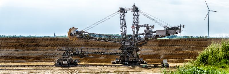 煤矿巨型斗轮挖掘机