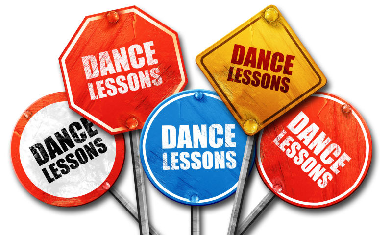 各种舞蹈课程标志