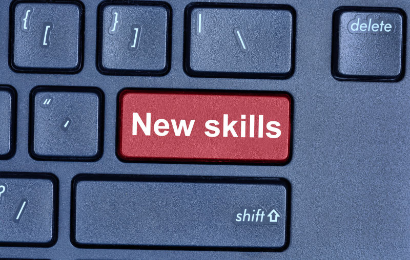 计算机键盘上的新技能词汇