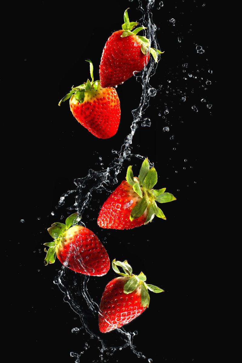 水溅草莓