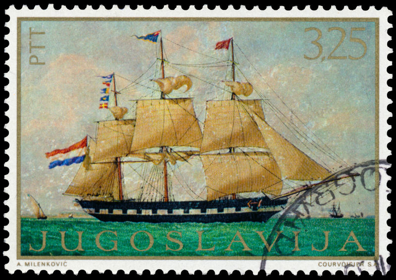 南斯拉夫船舶邮票