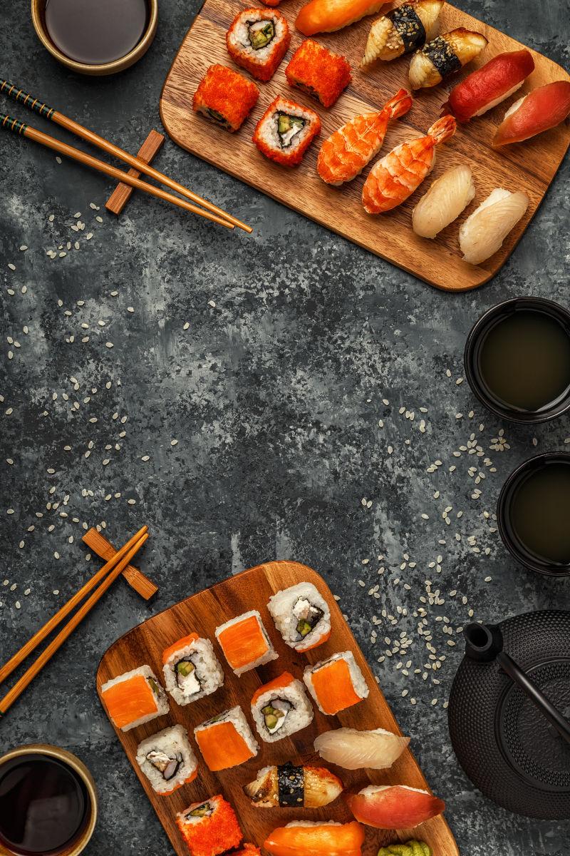 寿司和寿司卷