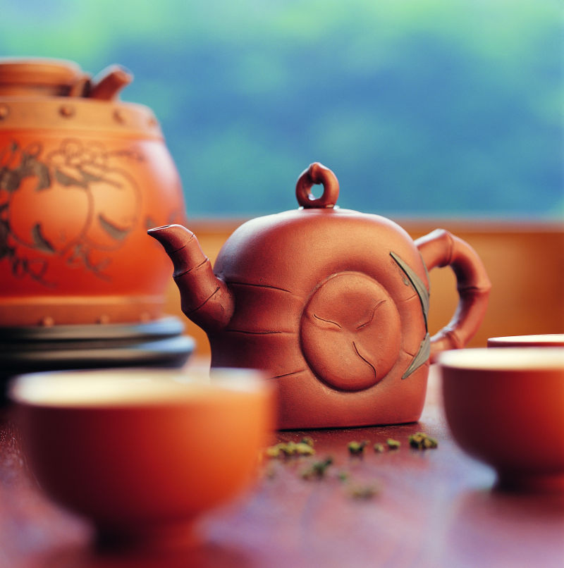 古老的中国茶壶