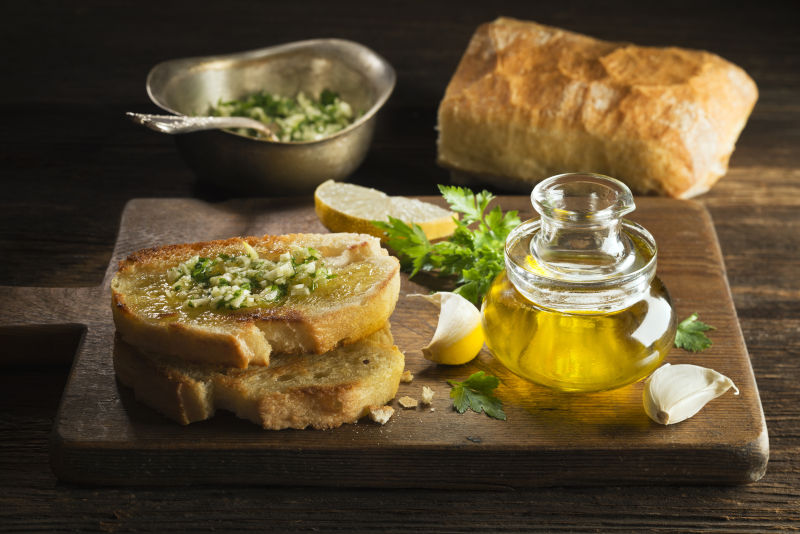 面包和橄榄油